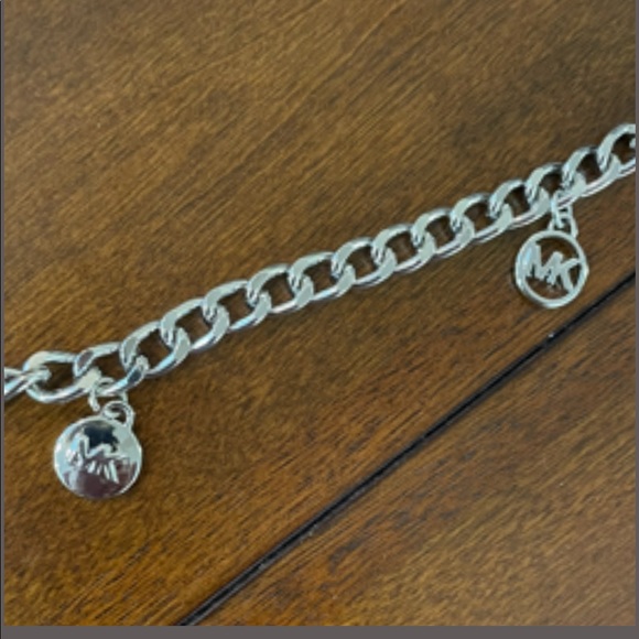 NWT Michael Kors Silver Chain Belt | Size: LG/XL main image 7